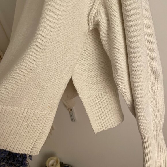 Wide Neck Knit Sweater - Picture 3 of 3